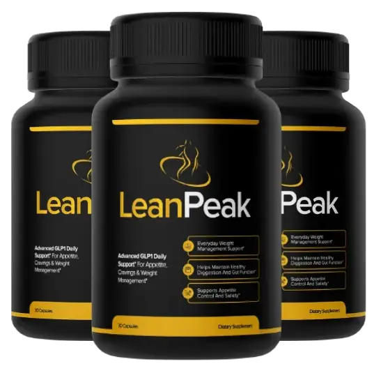 LeanPeak Lean Peak six bottle weight loss supply package